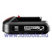 Akkumulátor Energy+ 18V GRAPHITE