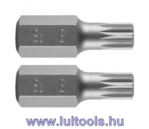 Spline bit 3/8" M8x30mm, S2X2db Neo Tools