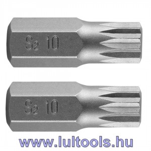Spline bit 3/8" M10x30mm, S2X2db Neo Tools