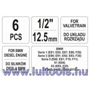 Vezérlés rögzítő készlet 6 részes (Diesel) BMW YATO