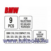 Vezérlés rögzítő készlet 9 részes (benzin) BMW YATO