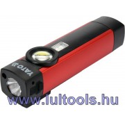 Akkus LED + UV zseblámpa 200/300 lumen Yato