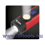 Akkus LED + UV zseblámpa 200/300 lumen Yato