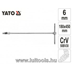 Yato Csuklós T kulcs 6mm (YT-15271)