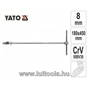 Yato Csuklós T kulcs 8mm (YT-15273)
