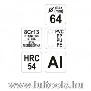 Csővágó fogó 0-64mm (PVC, PPR, PP, PE, PEX, PB, PVDF csövekhez)