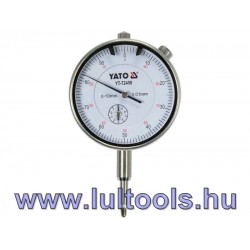Analóg indikátor óra 0-10/ 0,01 mm mágneses Yato