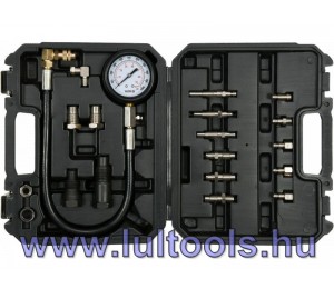 Kompressziómérő készlet 19 részes Diesel motorokhoz 70 Bar YATO
