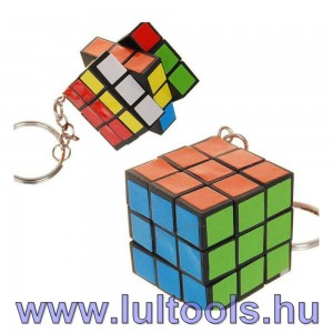 Rubik: Kulcstartó kocka, 3 x 3-as